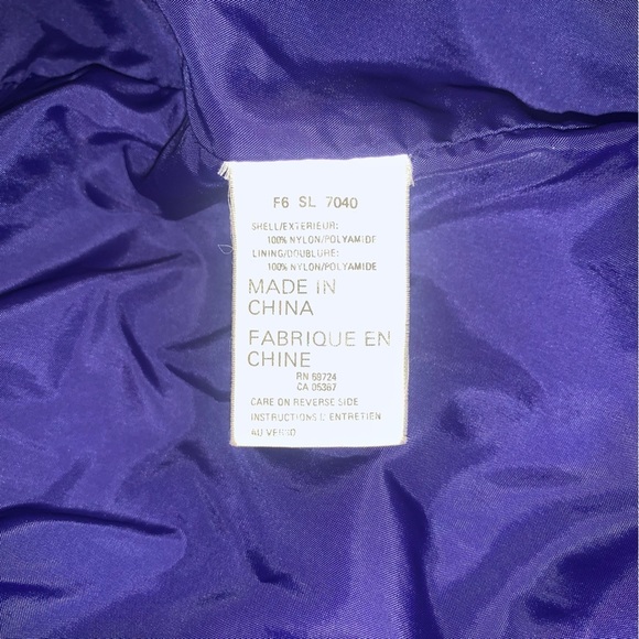 Vintage Columbia Ski Jacket Women’s  Size XL Purple Navy Outdoor Adventure Light - Picture 11 of 11